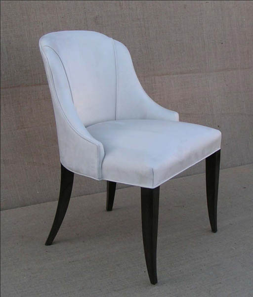Cloud Chair With Piping Detail Faux Suede £800+VAT & cover