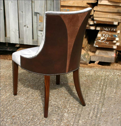 Gatsby Chair Contrast Fabric