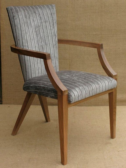 Art Deco X Back Chair (Front View)