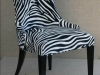 Gatsby Chair Zebra Print