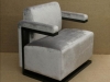 Cube Chair In Walnut