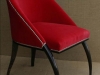 Tusk Chair Red Velvet