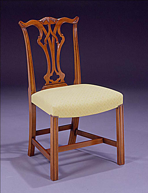 Chippendale Side Chair Hand Carved (Ref 188)
