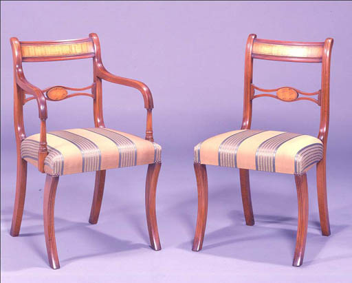 Regency Arm And Side Chair (Ref 1227) £700+VAT & cover