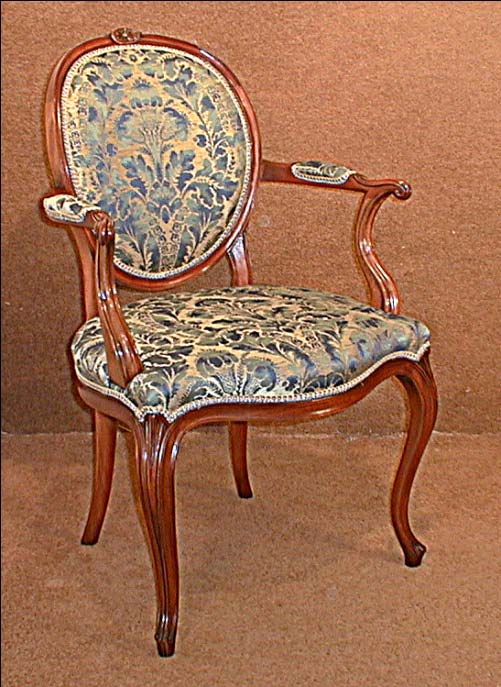 French Hepplewhite Arm Chair (Ref 390)