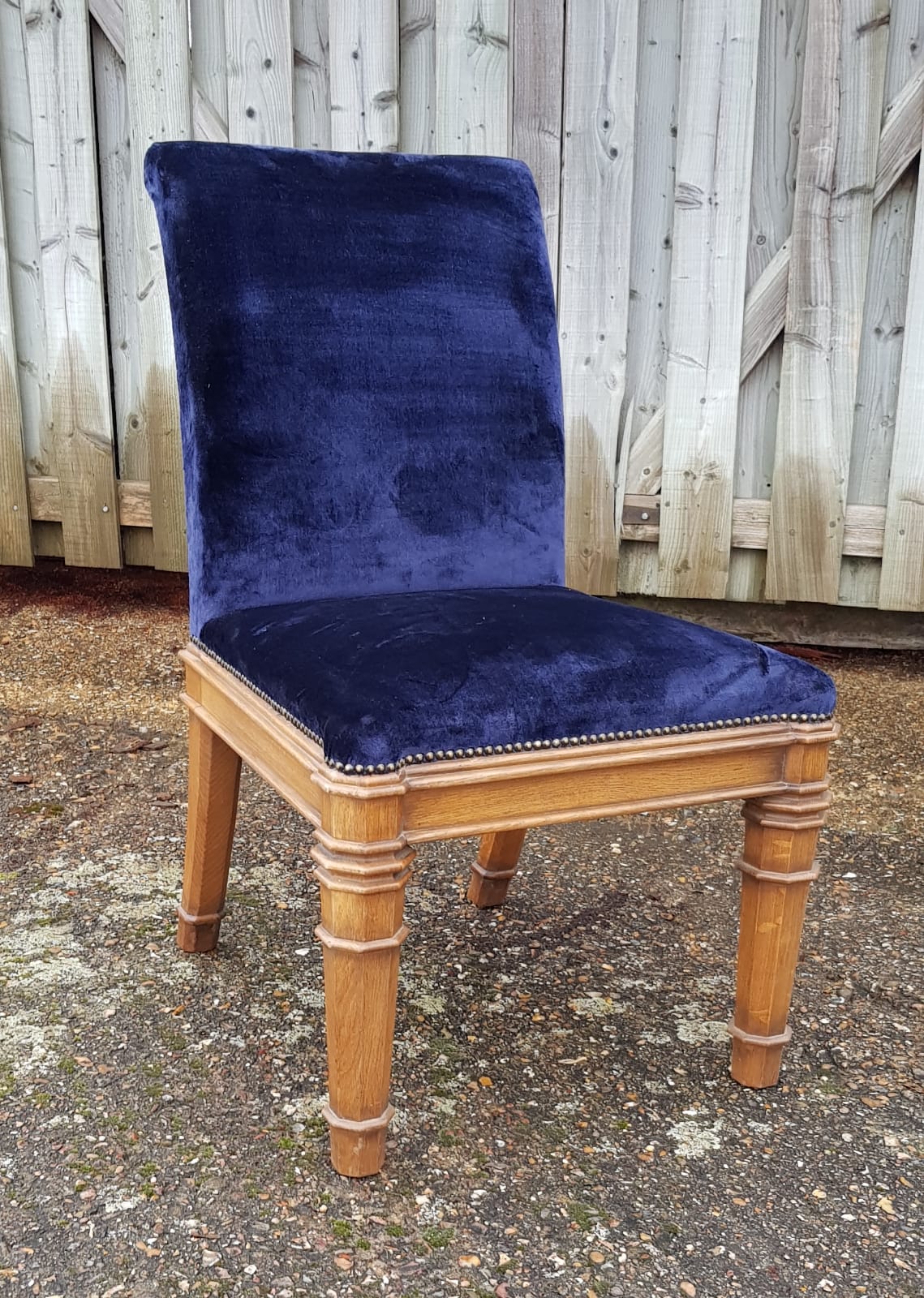 Augustus Pugin Chair in Velvet