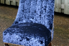 Crushed Velvet High Back