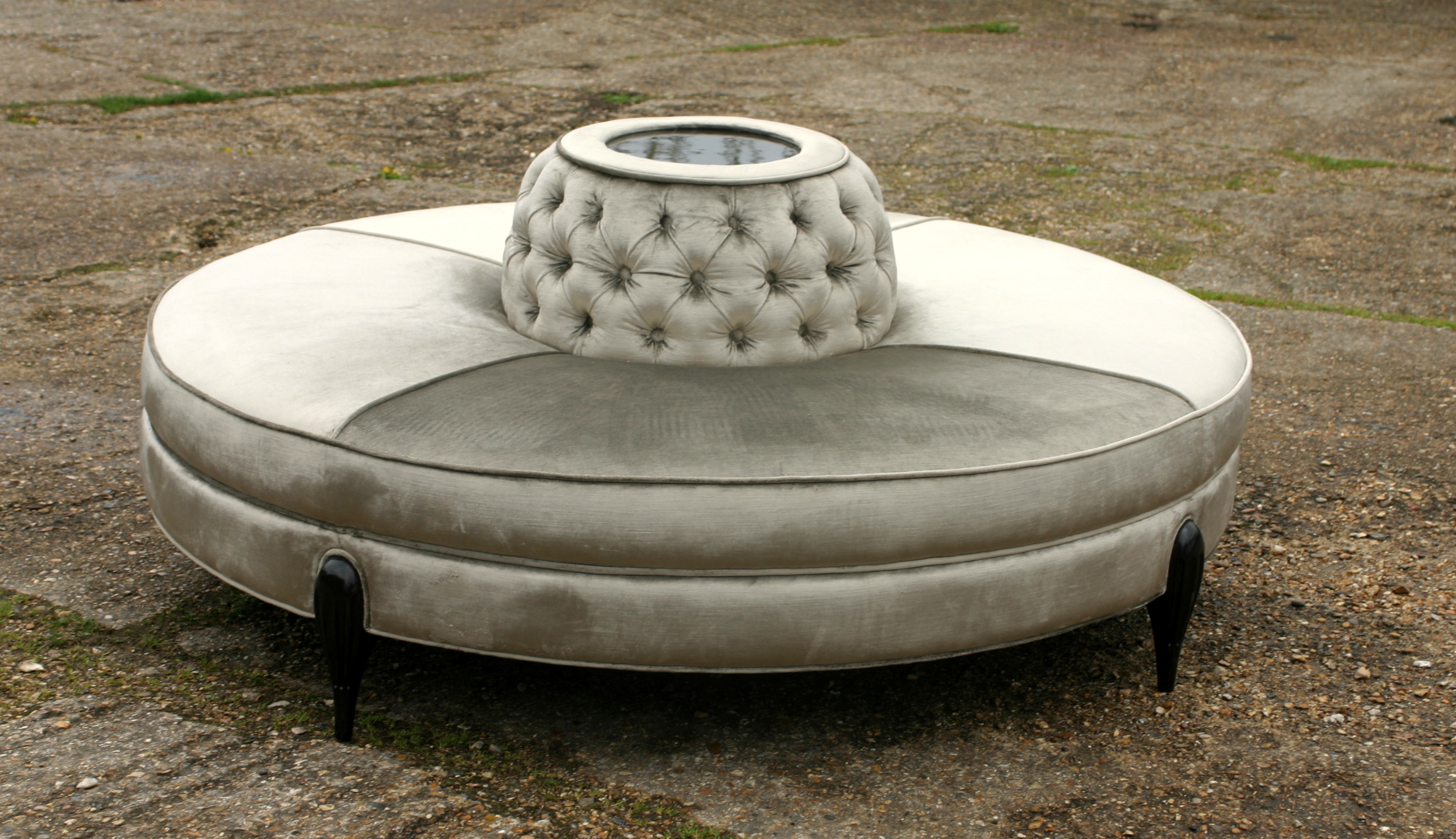 Circular Ottoman